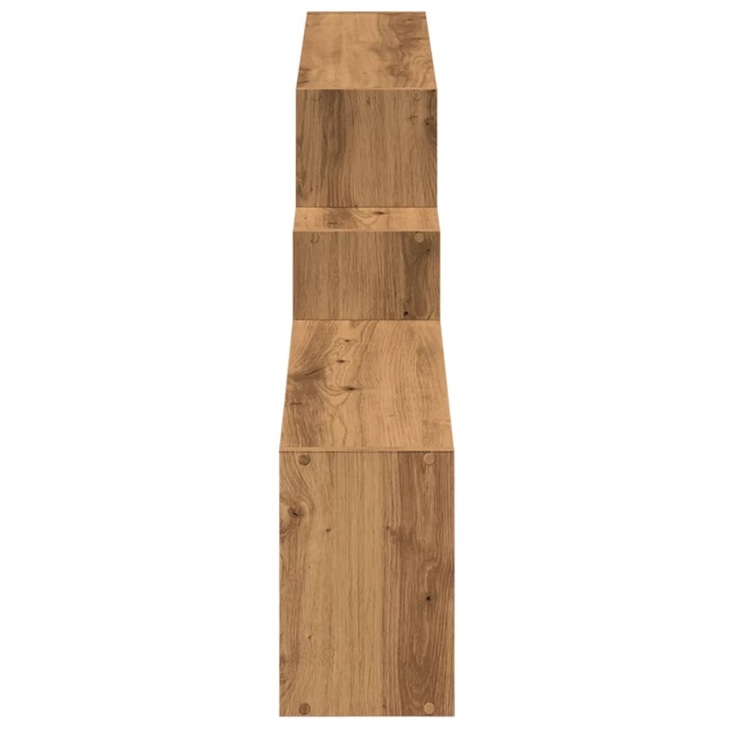 Ντουλάπι Τοίχου Αρτισιανή Δρυς 158x18x53 εκ. Επεξεργασμένο Ξύλο