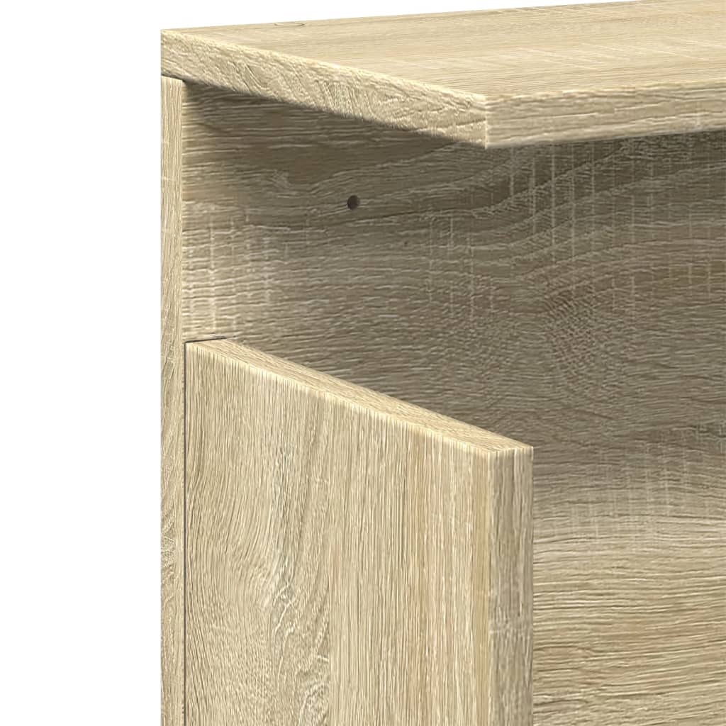 Ντουλάπι Τοίχου Sonoma Δρυς 60x20x30 εκ. από Επεξεργασμένο Ξύλο