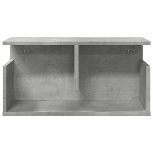Ντουλάπι Τοίχου Γκρι Σκυρ. 60x20x30 εκ. από Επεξεργασμένο Ξύλο