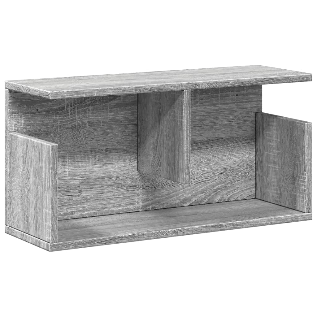 Ντουλάπι Τοίχου Γκρι Sonoma 60x20x30 εκ. από Επεξεργασμένο Ξύλο