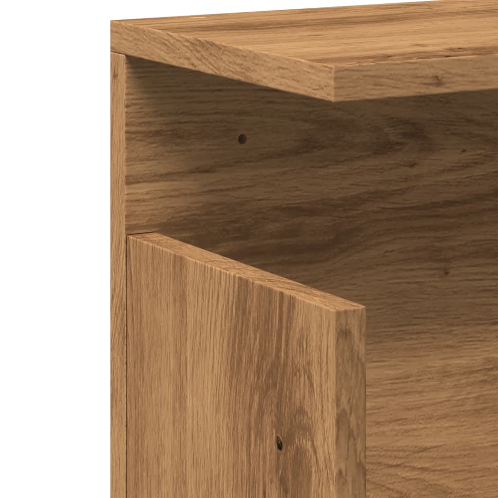 Ντουλάπι Τοίχου Αρτισιανή Δρυς 60x20x30 εκ. Επεξεργασμένο Ξύλο