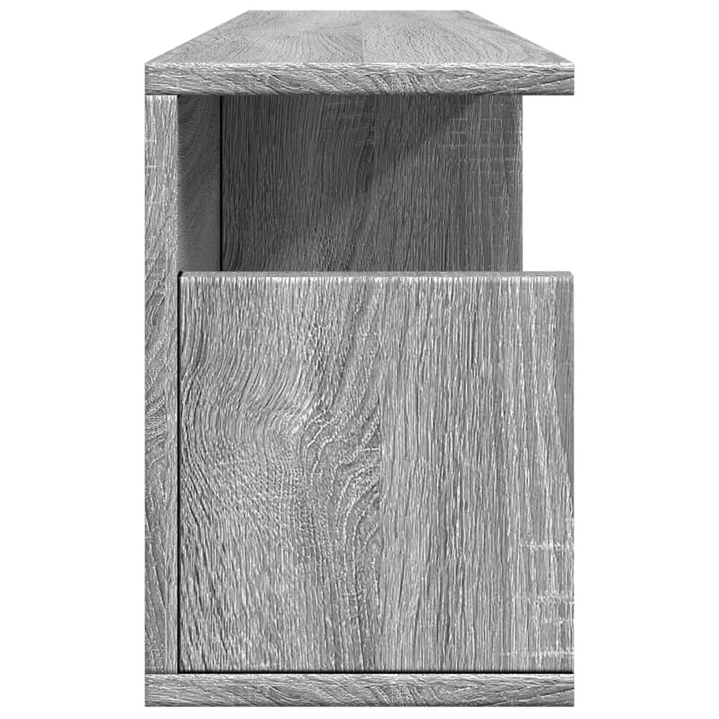 Ντουλάπι Τοίχου Γκρι Sonoma 80x20x30 εκ. από Επεξεργασμένο Ξύλο