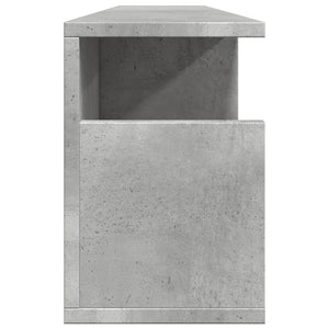 Ντουλάπι Τοίχου Γκρι Σκυρ. 100x20x30 εκ. από Επεξεργασμένο Ξύλο