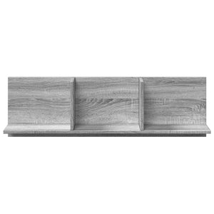Ντουλάπι Τοίχου Γκρι Sonoma 100x16,5x30 εκ. Επεξεργασμένο Ξύλο