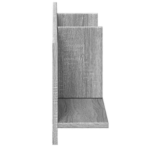 Ντουλάπι Τοίχου Γκρι Sonoma 100x16,5x30 εκ. Επεξεργασμένο Ξύλο