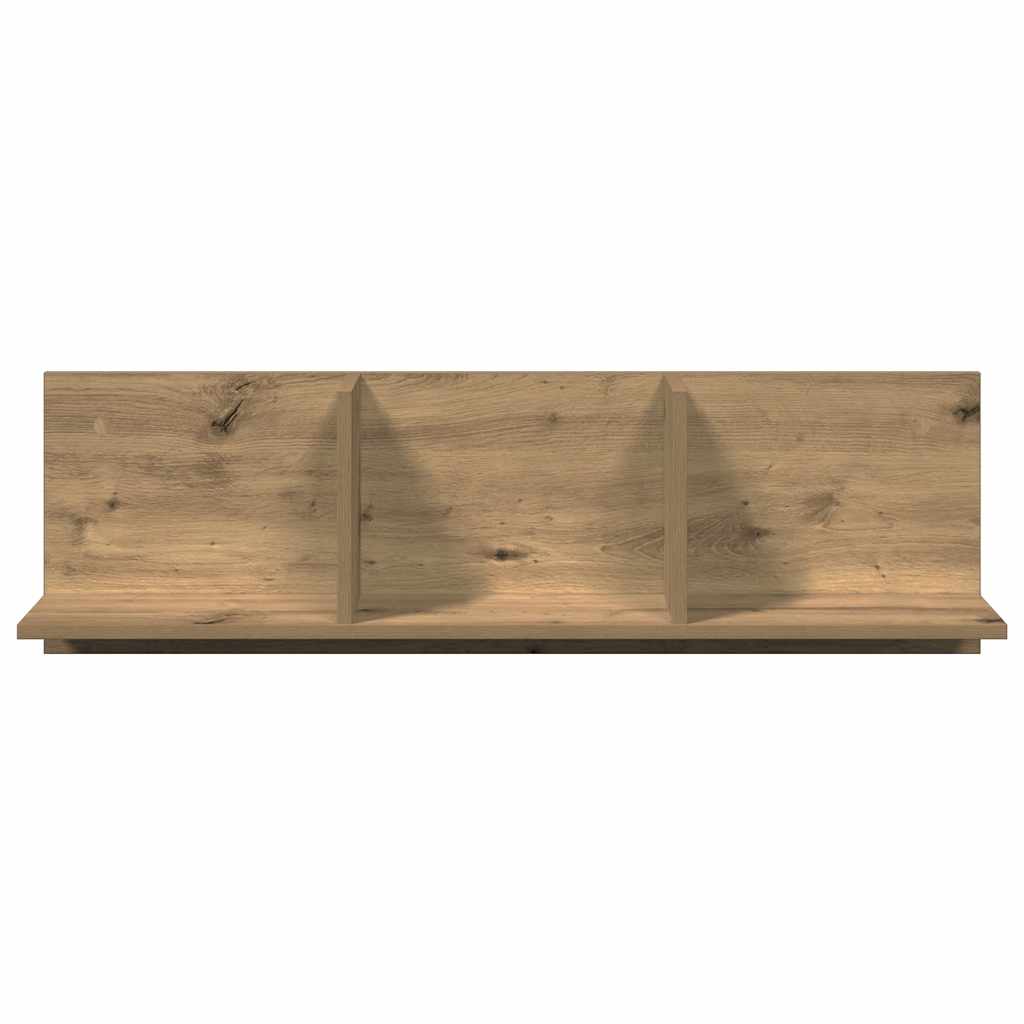 Ντουλάπι Τοίχου Αρτισιανή Δρυς 100x16,5x30εκ Επεξεργασμένο Ξύλο