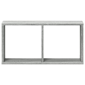 Ντουλάπι Τοίχου Γκρι Sonoma 60x16x30 εκ. Επεξεργασμένο Ξύλο