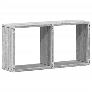 Ντουλάπι Τοίχου Γκρι Sonoma 60x16x30 εκ. Επεξεργασμένο Ξύλο