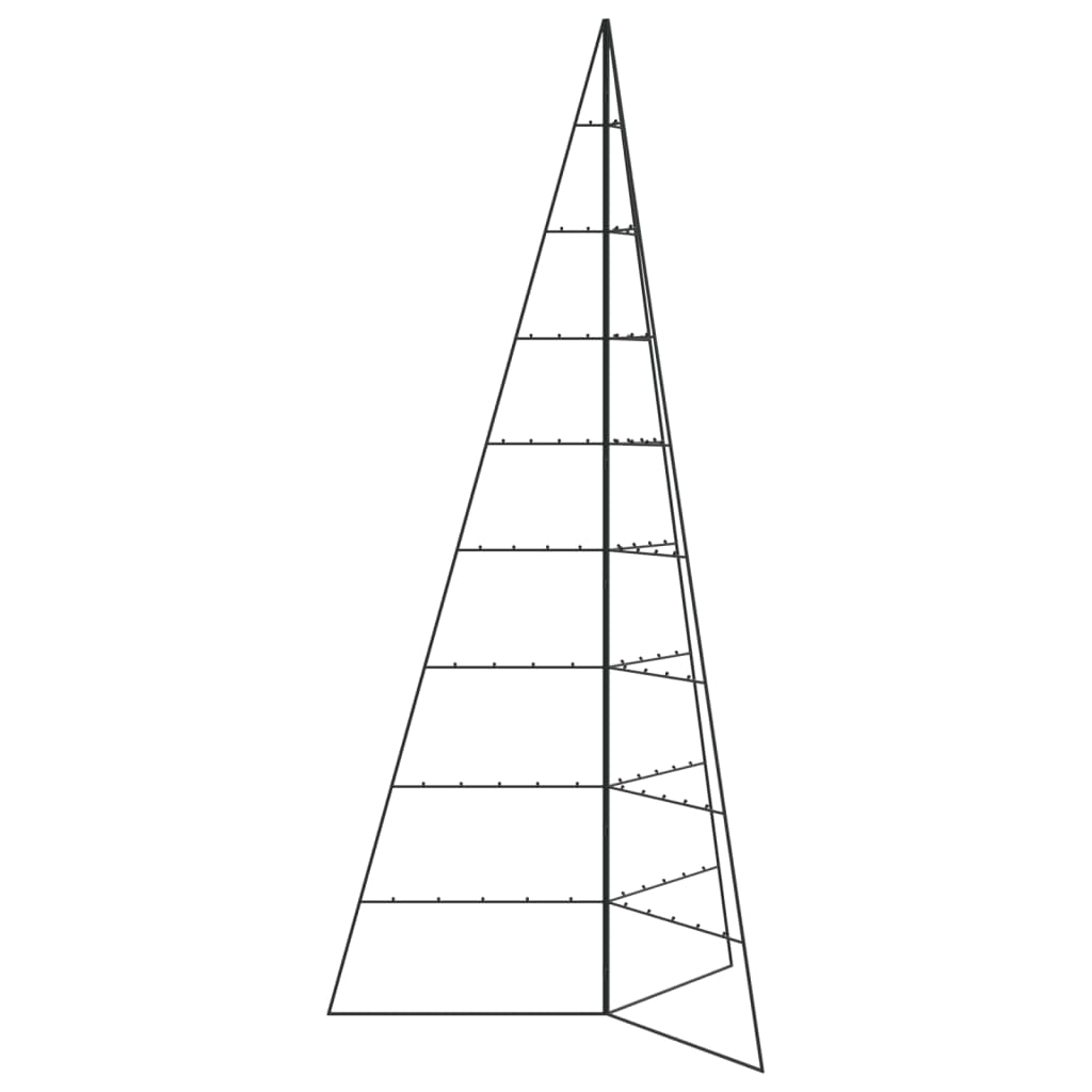 Χριστουγεννιάτικο Δέντρο Διακοσμητικό Μαύρο 210 εκ.