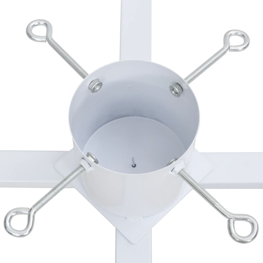 Βάση Χριστουγεννιάτικου Δέντρου Λευκή 61x61x15,5 εκ.