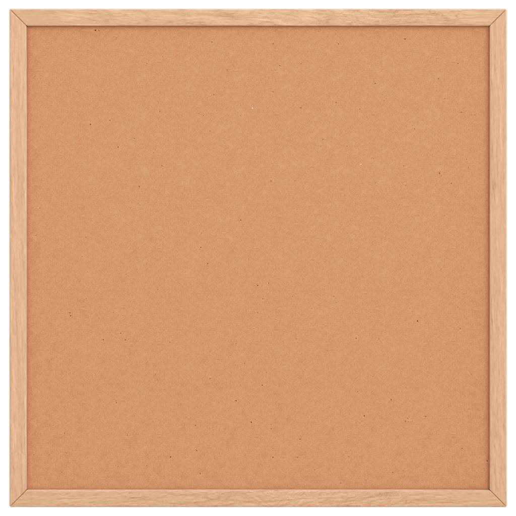 Πίνακας φελλού με πλαίσιο από μασίφ ξύλο πεύκου 40x40 cm