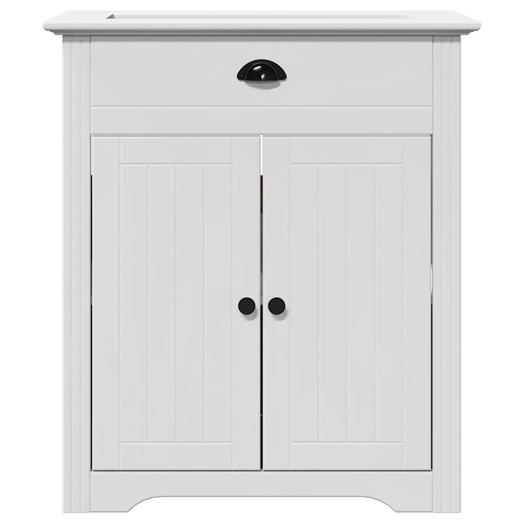 Ντουλάπι νιπτήρα μπάνιου "BODO" Λευκό 70x35x80 cm