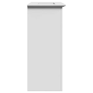 Ντουλάπι νιπτήρα μπάνιου "BODO" Λευκό 70x35x80 cm