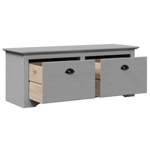 Πάγκος διαδρόμου BODO Γκρι 114x40x45 cm