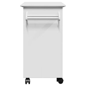 Καροτσάκι κουζίνας "BODO" Λευκό 72x45x80 cm
