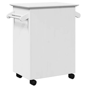 Καροτσάκι κουζίνας "BODO" Λευκό 72x45x80 cm