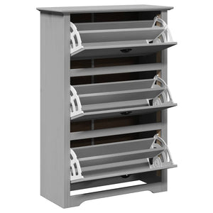 Ράφι παπουτσιών  BODO Γκρι 80x35x118 cm - Pakobazaar
