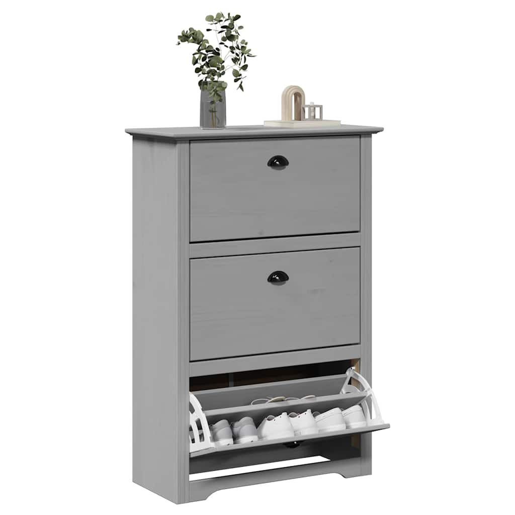 Ράφι παπουτσιών  BODO Γκρι 80x35x118 cm - Pakobazaar