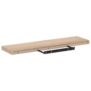 Ράφι Τοίχου 90x23,5x4 εκ. Επεξεργασμένο Ξύλο - Pakobazaar