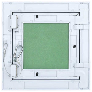 Πάνελ Πρόσβασης Πράσινο και Ασημί 20 x 20 cm