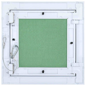 Πάνελ Πρόσβασης Πράσινο και Ασημί 30 x 30 cm