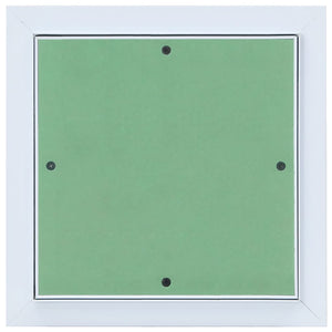 Πάνελ Πρόσβασης Πράσινο και Ασημί 30 x 30 cm