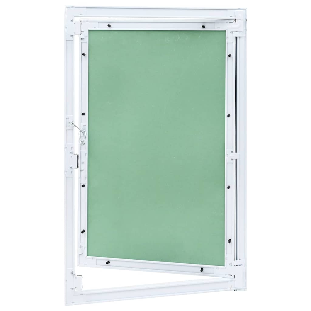 Πάνελ Πρόσβασης Πράσινο και Ασημί 55 x 75 cm