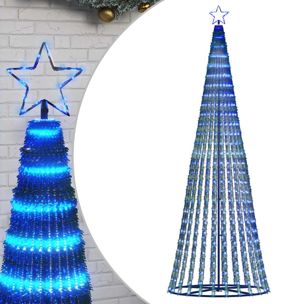 Χριστουγεννιάτικο δέντρο LED 475 LED μπλε 247 εκ. - Pakobazaar