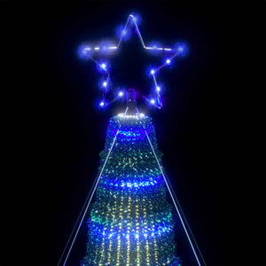 Χριστουγεννιάτικο δέντρο LED 1028 LED μπλε 403 cm