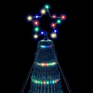 Χριστουγεννιάτικο δέντρο LED 1028 LED πολύχρωμο 403 cm