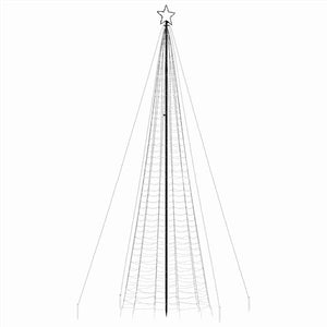 Χριστουγεννιάτικο δέντρο LED με αιχμές 1534 LED Ψυχρό Λευκό