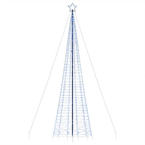 Χριστουγεννιάτικο δέντρο LED με καρφιά 1534 LED μπλε 500 εκ. - Pakobazaar