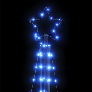 Χριστουγεννιάτικο δέντρο LED 363 LED μπλε 182 εκ. - Pakobazaar