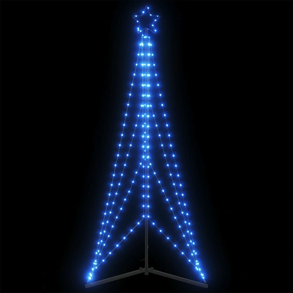 Χριστουγεννιάτικο δέντρο LED 363 LED μπλε 182 εκ. - Pakobazaar