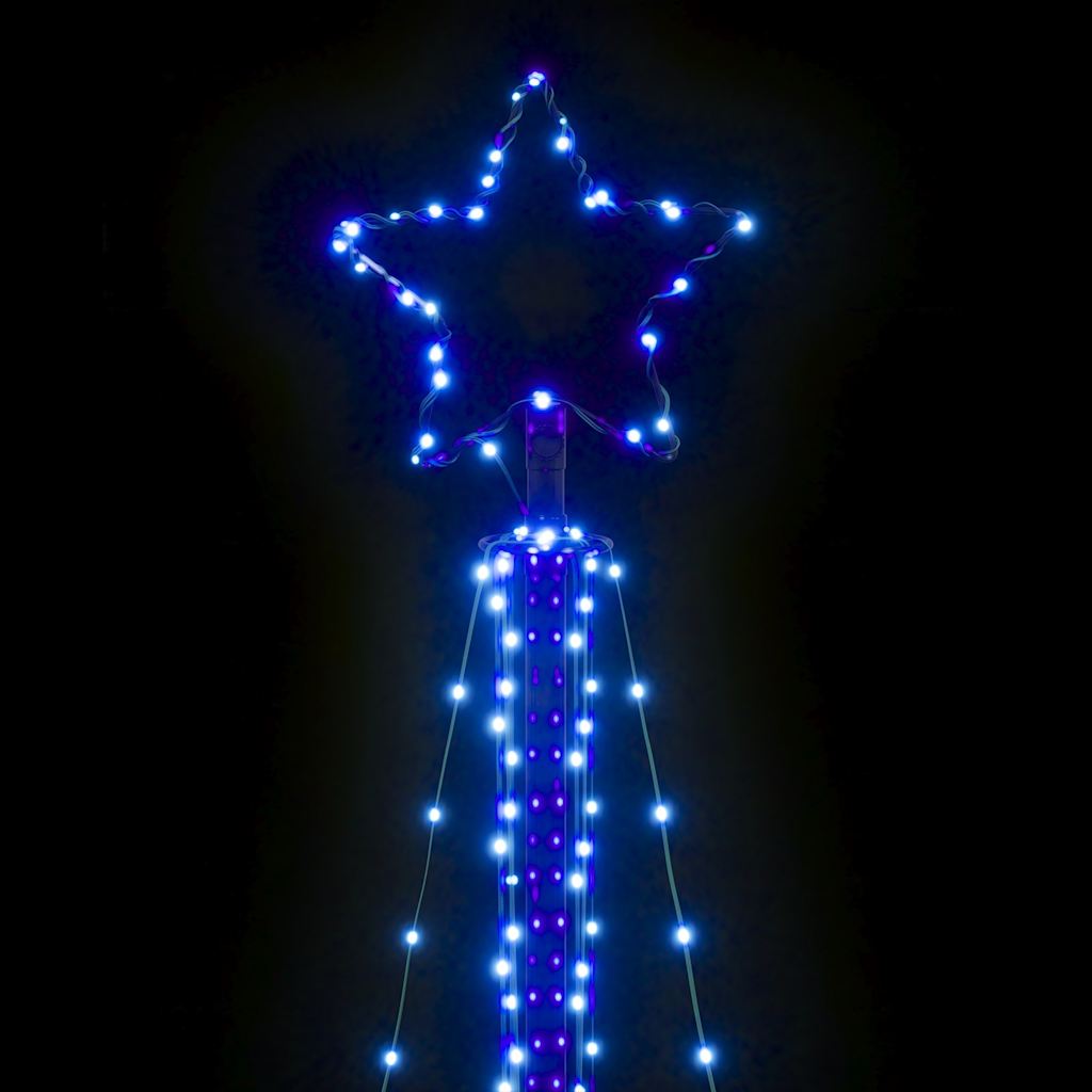 Χριστουγεννιάτικο δέντρο LED 483 LED μπλε 240 cm
