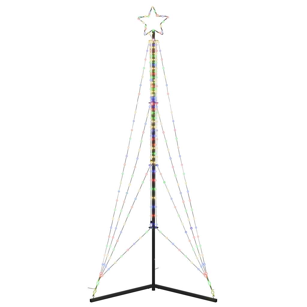 Χριστουγεννιάτικο δέντρο LED 483 LED πολύχρωμο 240 cm