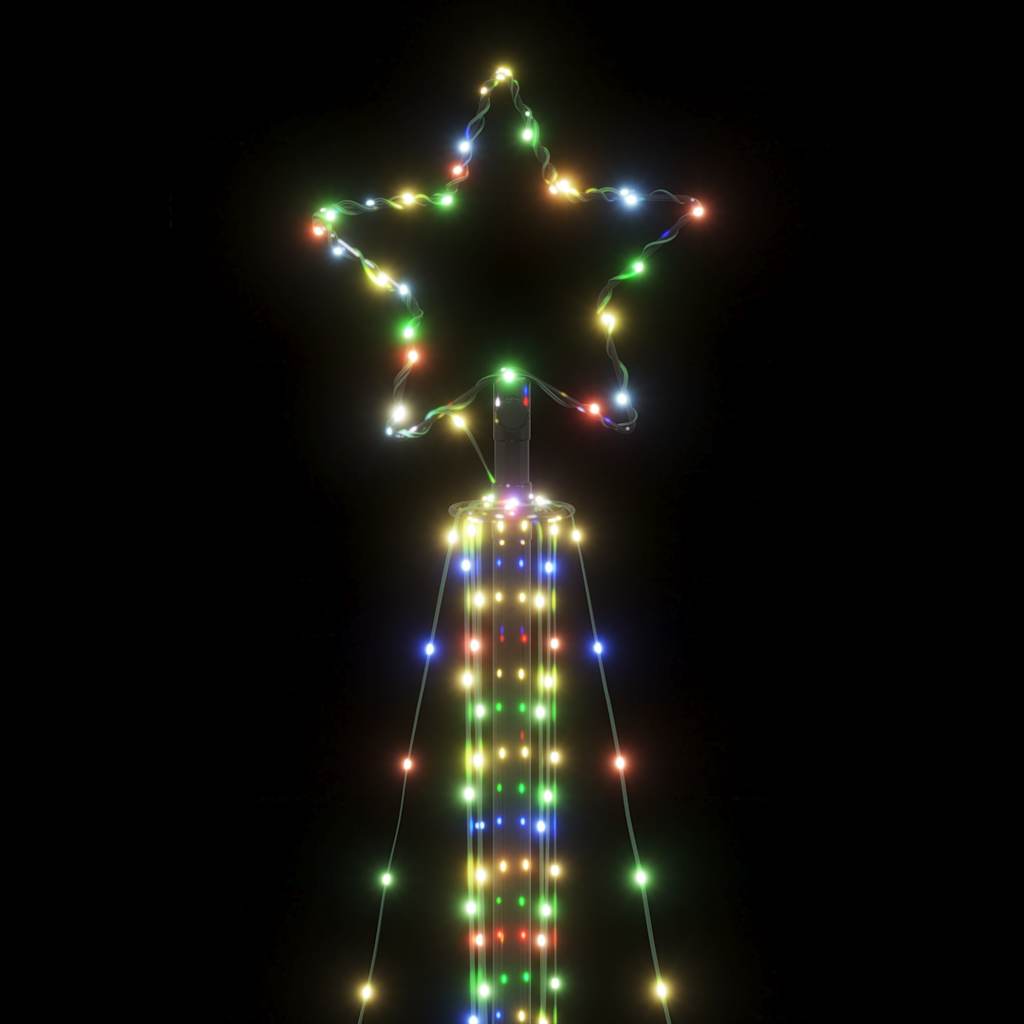 Χριστουγεννιάτικο δέντρο LED 483 LED πολύχρωμο 240 cm