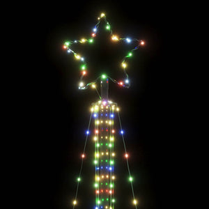 Χριστουγεννιάτικο δέντρο LED 483 LED πολύχρωμο 240 cm