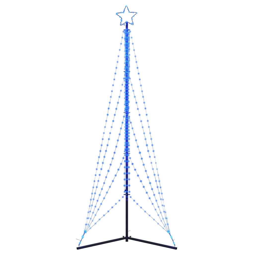 Χριστουγεννιάτικο δέντρο LED 525 LED μπλε 302 εκ. - Pakobazaar
