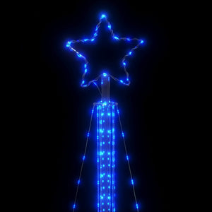 Χριστουγεννιάτικο δέντρο LED 525 LED μπλε 302 εκ. - Pakobazaar