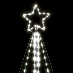 Χριστουγεννιάτικο δέντρο LED 615 LED Ψυχρό Λευκό 404,5 εκ. - Pakobazaar
