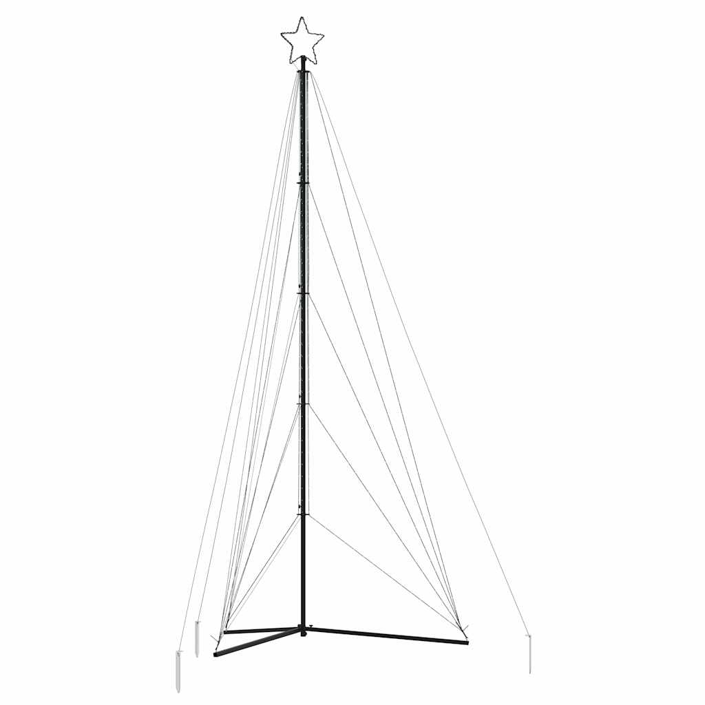 Χριστουγεννιάτικο δέντρο LED 615 LED μπλε 404,5 εκ. - Pakobazaar