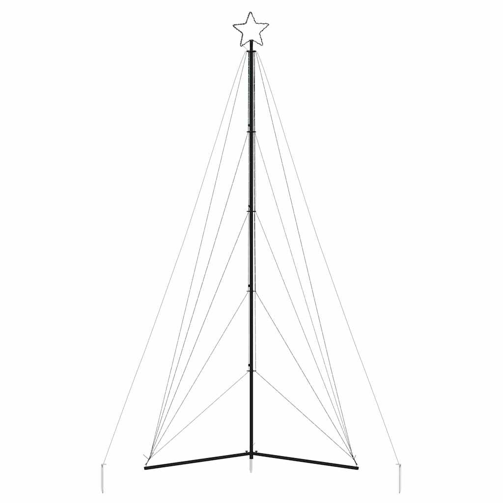 Χριστουγεννιάτικο δέντρο LED 615 LED πολύχρωμα 404,5 εκ. - Pakobazaar