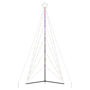 Χριστουγεννιάτικο δέντρο LED 615 LED πολύχρωμα 404,5 εκ. - Pakobazaar