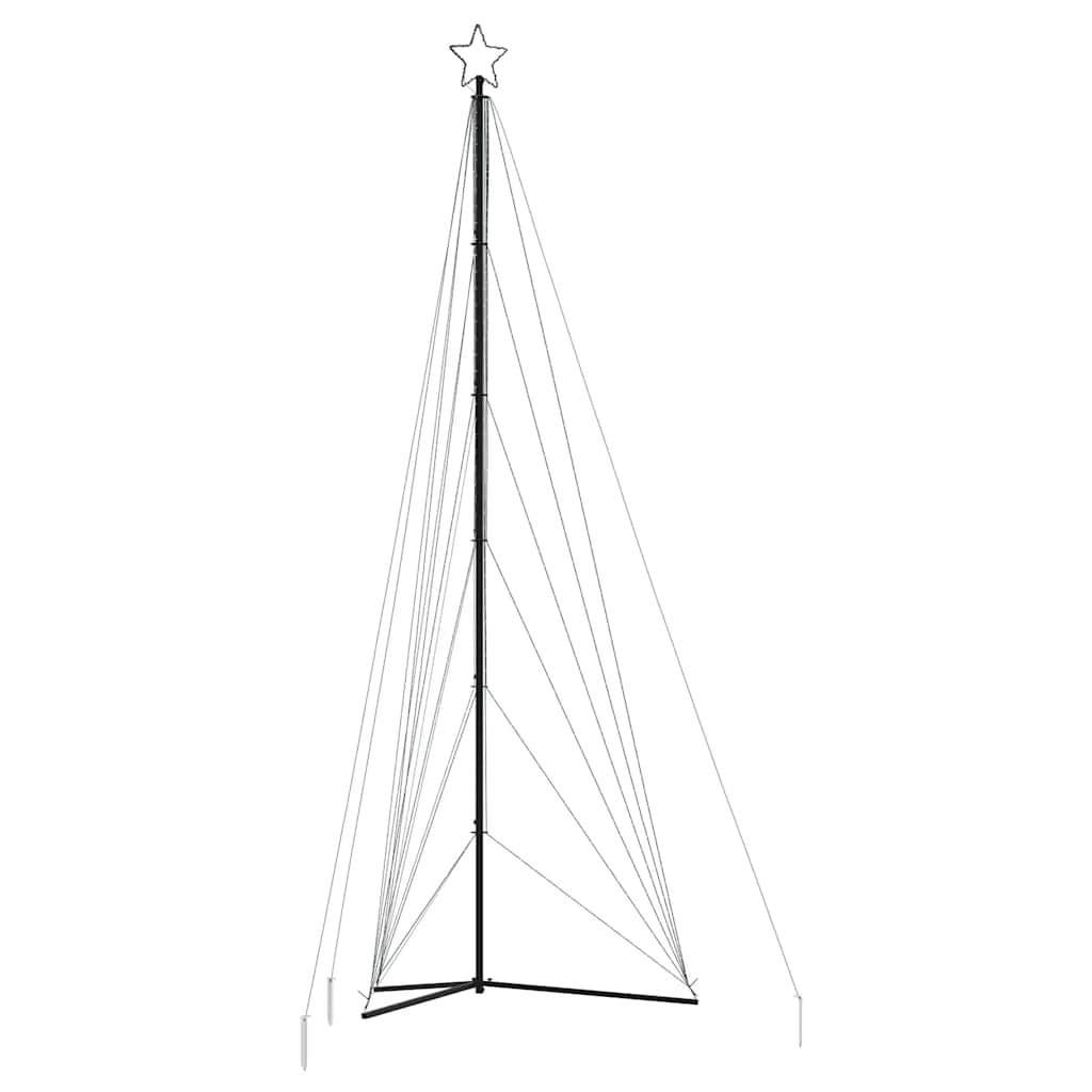 Χριστουγεννιάτικο δέντρο LED 861 LED Θερμό Λευκό 478 εκ. - Pakobazaar