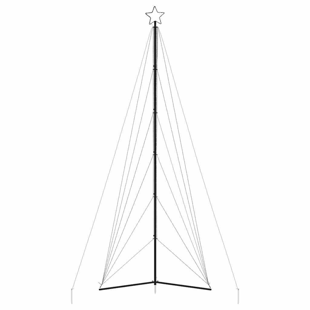 Χριστουγεννιάτικο δέντρο LED 861 LED Θερμό Λευκό 478 εκ. - Pakobazaar
