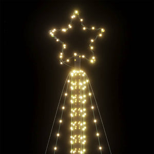 Χριστουγεννιάτικο δέντρο LED 861 LED Θερμό Λευκό 478 εκ. - Pakobazaar