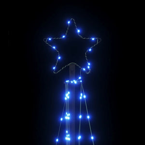Χριστουγεννιάτικο δέντρο LED 339 LED μπλε 187 εκ. - Pakobazaar