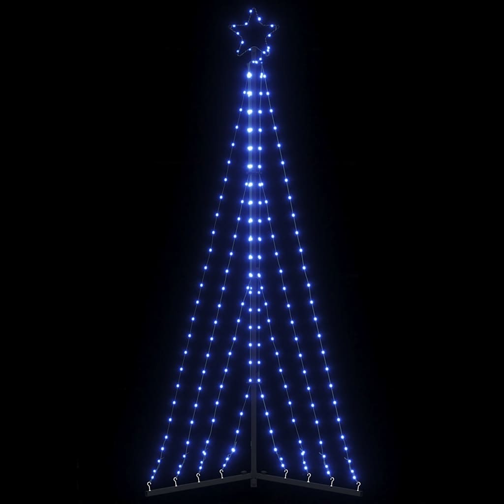 Χριστουγεννιάτικο δέντρο LED 339 LED μπλε 187 εκ. - Pakobazaar