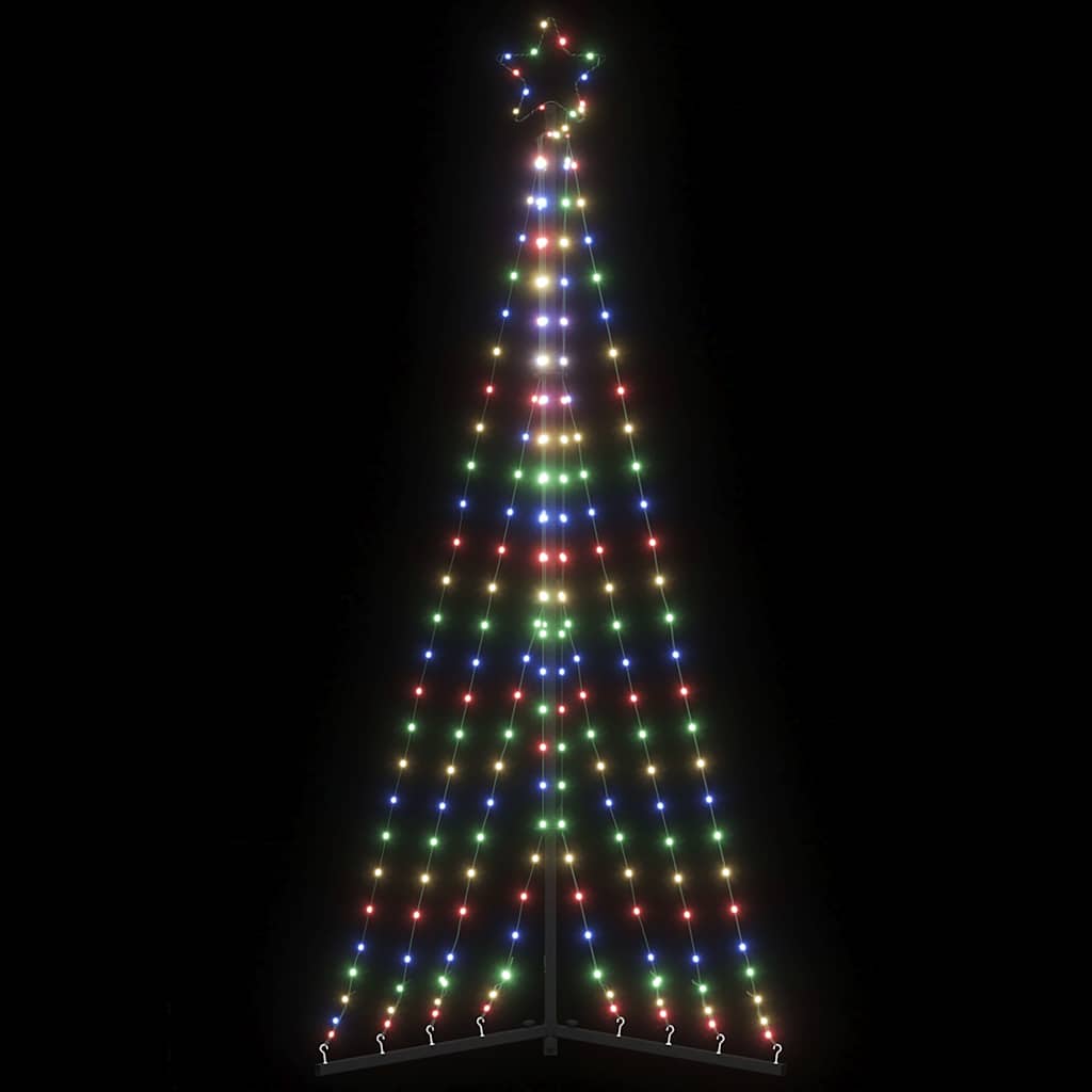 Χριστουγεννιάτικο δέντρο LED 339 LED πολύχρωμο 187 εκ. - Pakobazaar